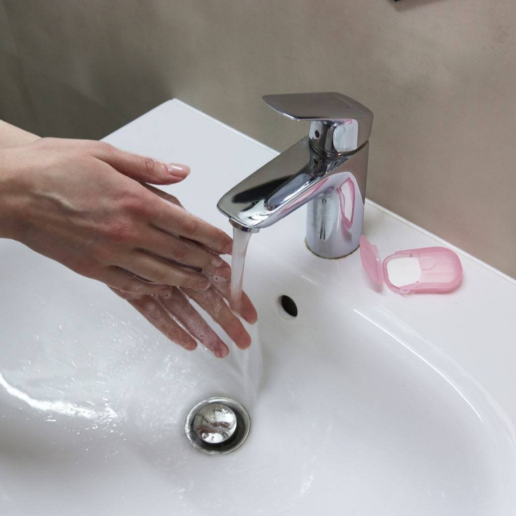 Portable Hand-Washing Soap Paper (5 Packs/100 Sheets) Portable Hand-Washing Soap Paper (5 Packs/100 Sheets)