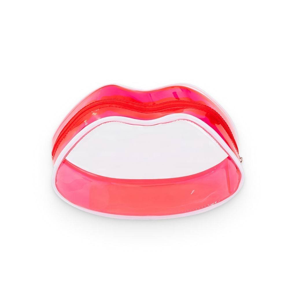 Transparent Lip-Shaped Cosmetic Bag Transparent Lip-Shaped Cosmetic Bag