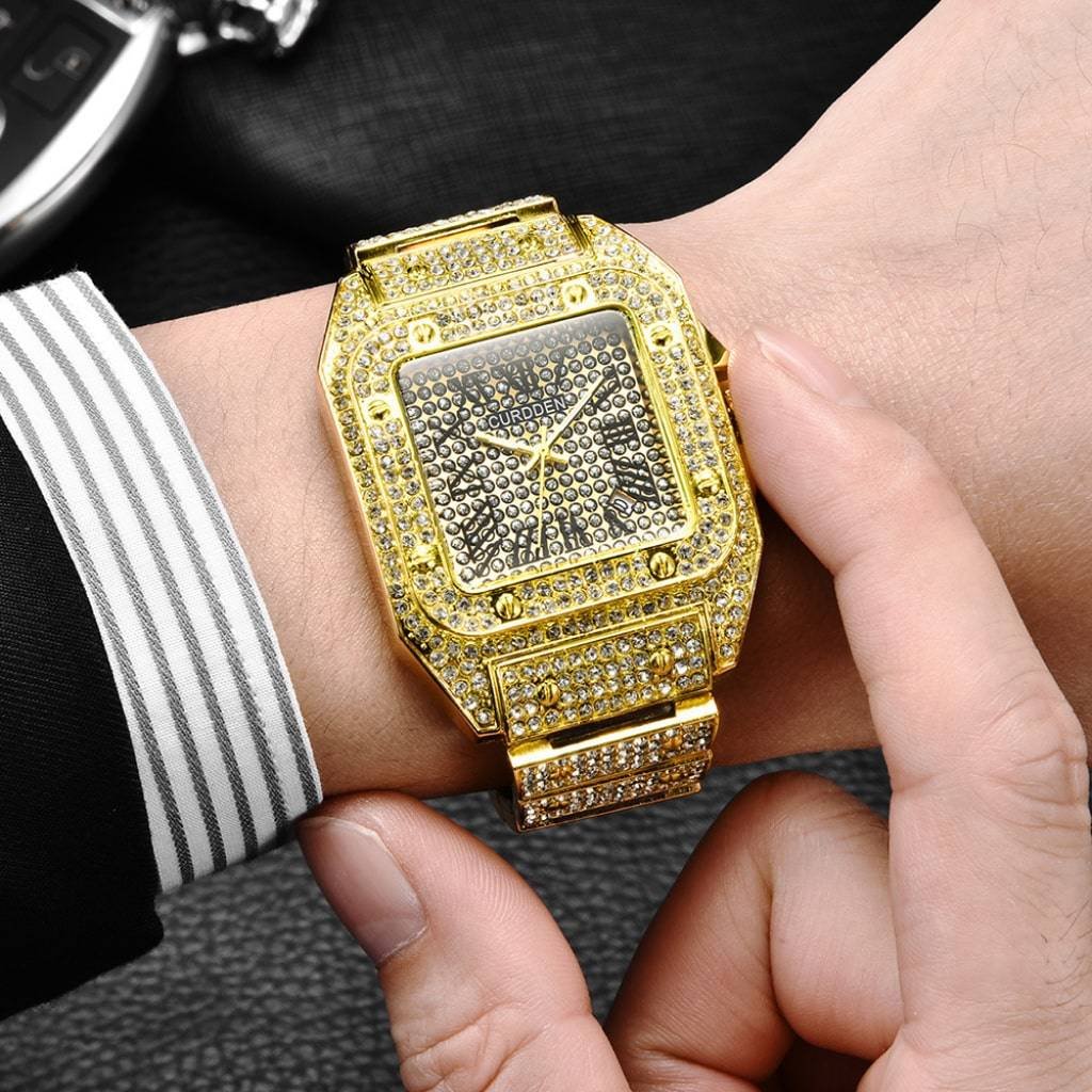 Gold Square Watch Gold Square Watch