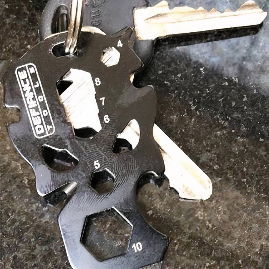 8 in 1 Skull Keychain EDC Tool 8 in 1 Skull Keychain EDC Tool